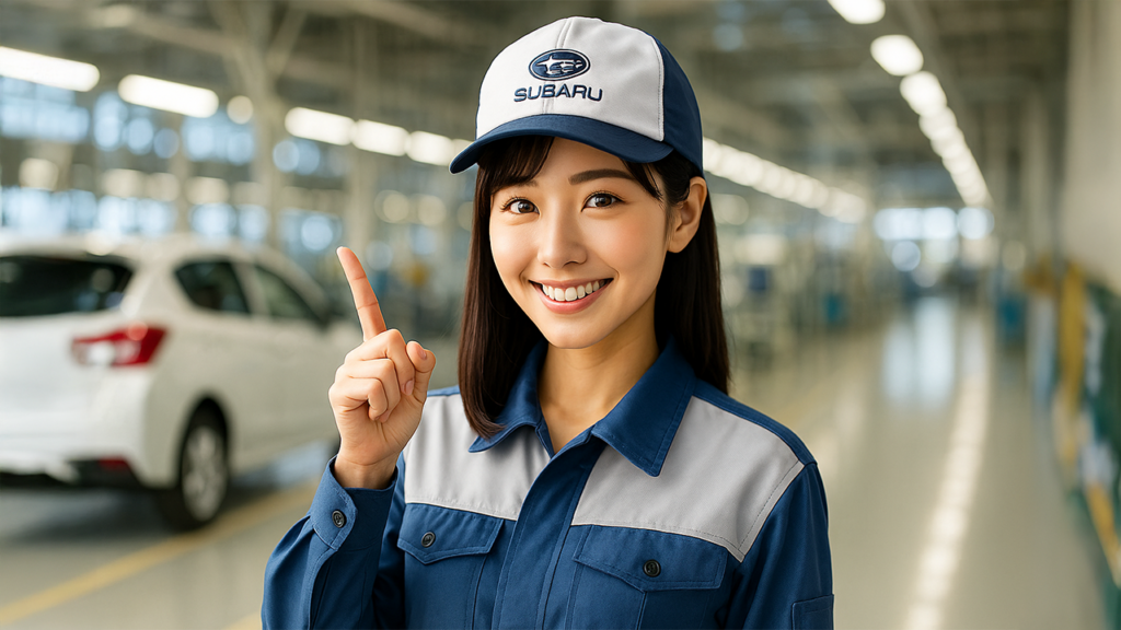スバル期間工の女性