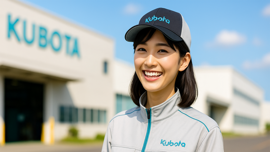 クボタ期間工の女性