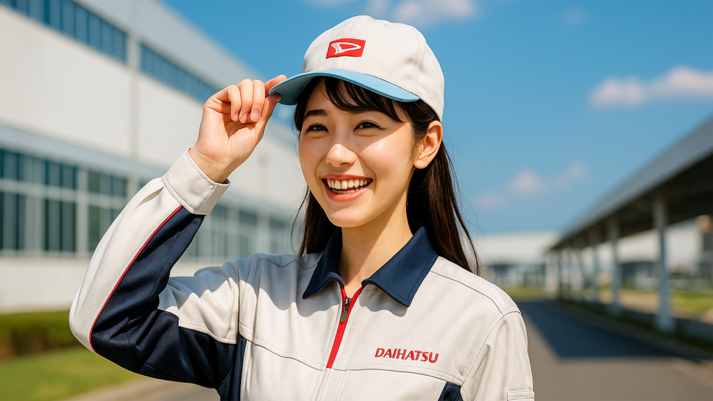ダイハツ期間工の女性
