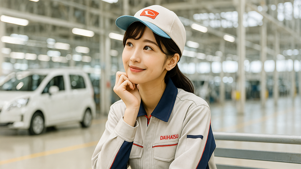 ダイハツ期間工の女性