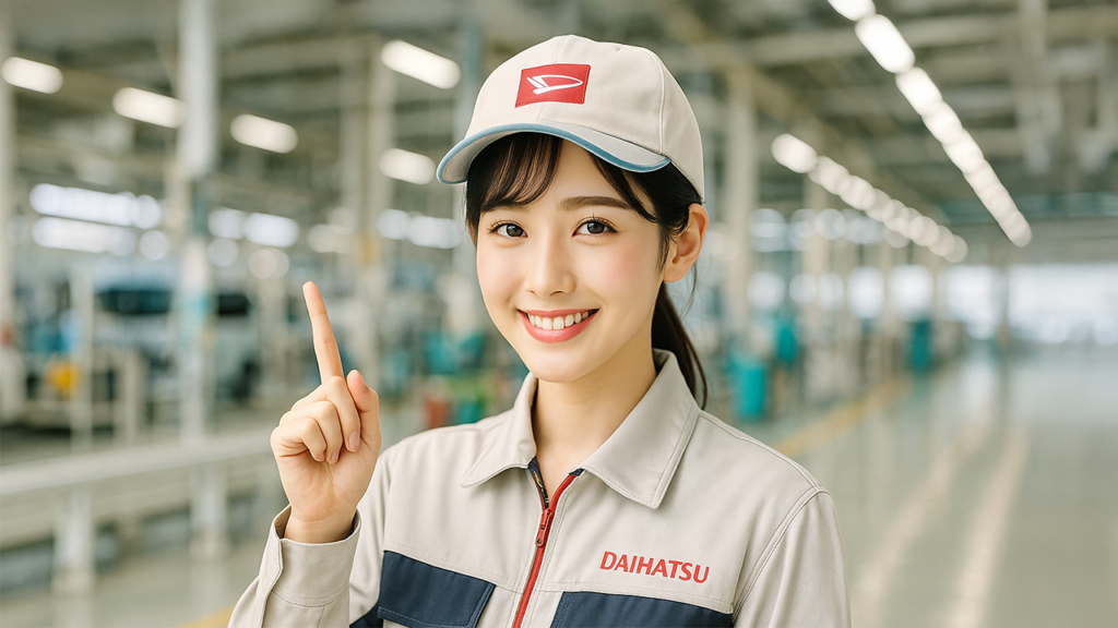 ダイハツ期間工の女性