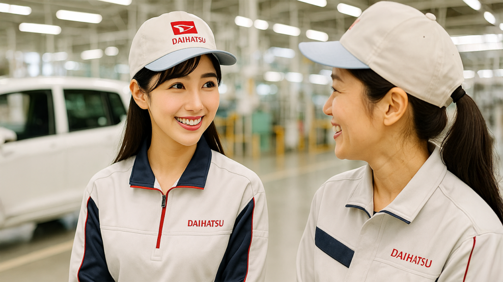 ダイハツ期間工の女性
