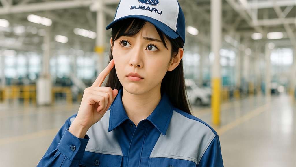 スバル期間工の女性