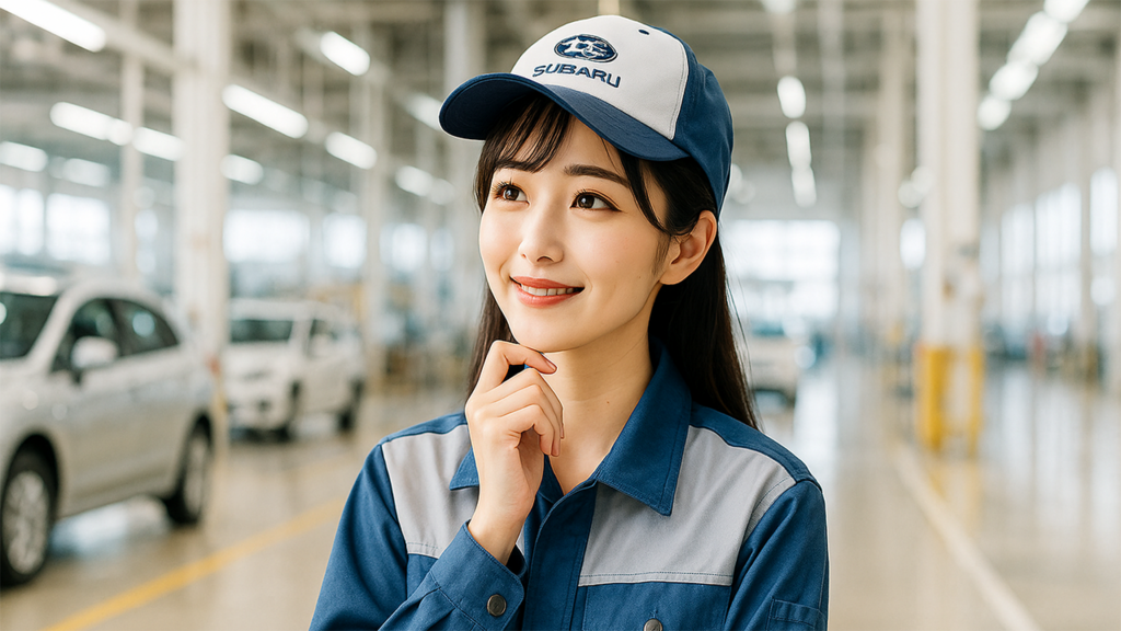 快適な環境に満足している女性