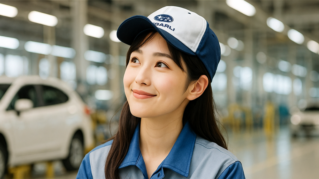 スバル期間工の女性