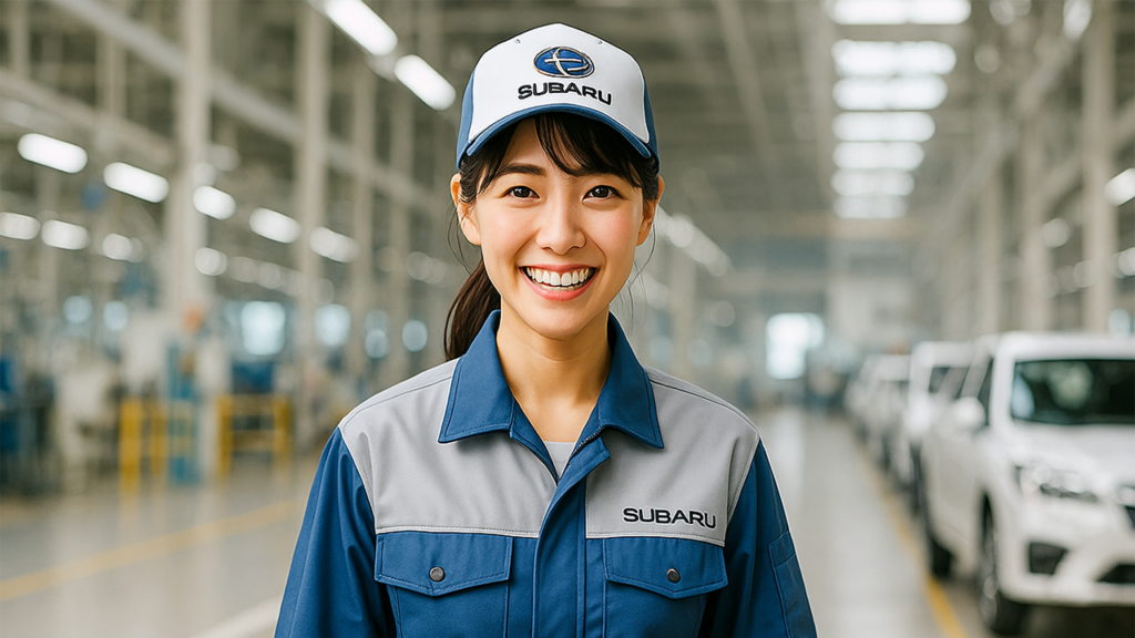 スバル期間工の女性