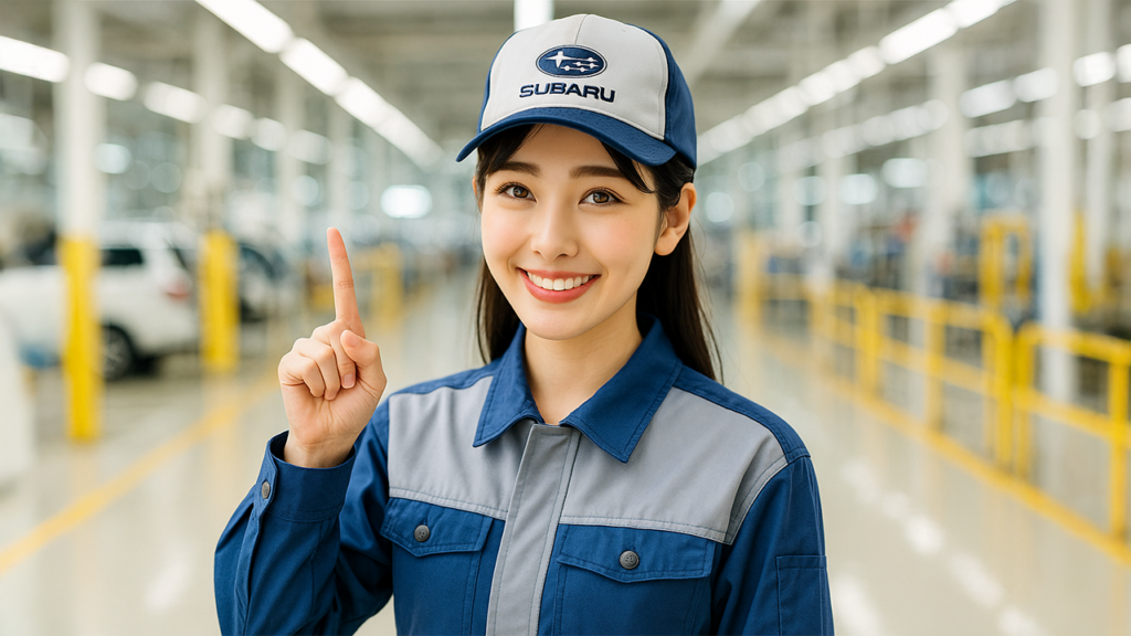 スバル期間工の女性