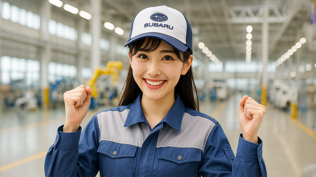 スバル期間工の女性