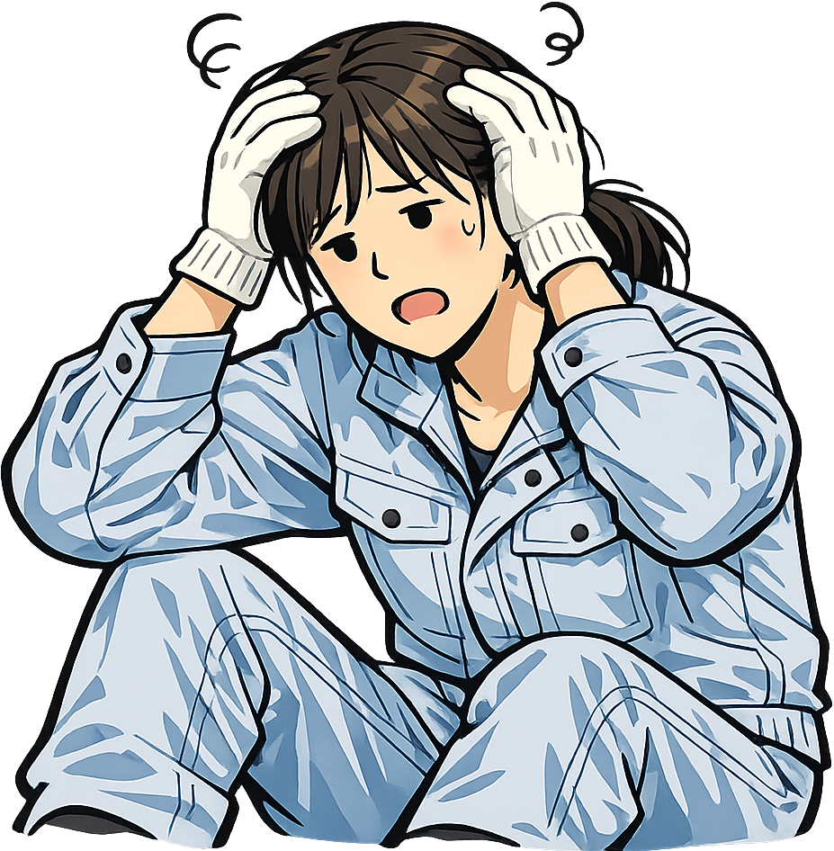 焦っている期間工