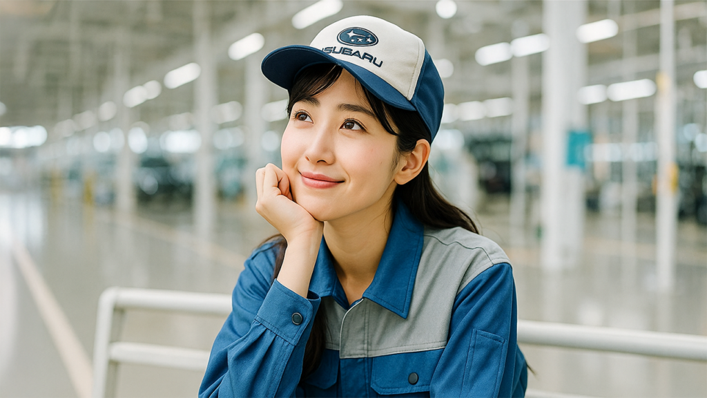 スバル期間工の女性