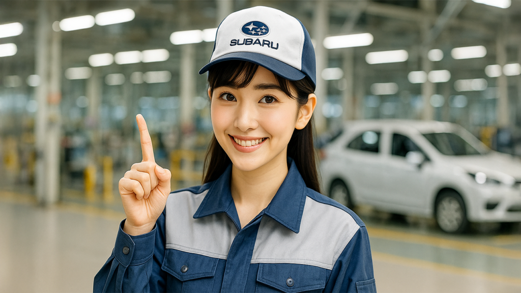 スバル期間工の女性
