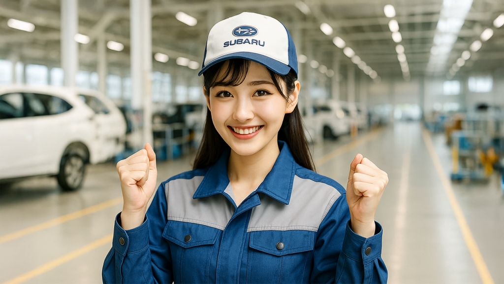 スバル期間工の女性