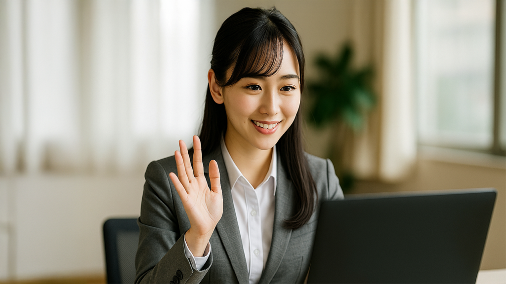 スーツの女性