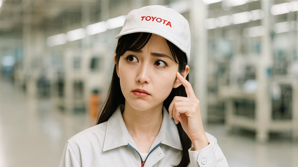トヨタ期間工の女性