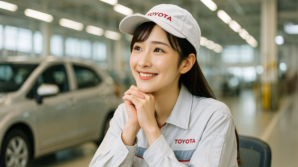 トヨタ期間工の女性