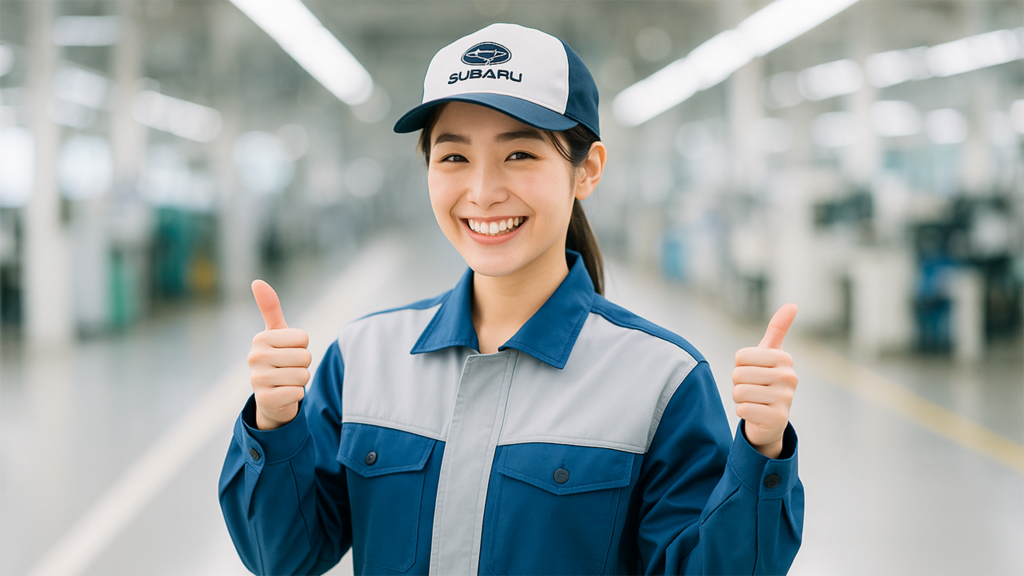 スバル期間工の女性