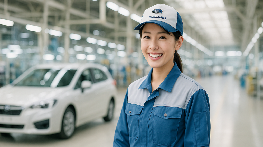 スバル期間工の女性