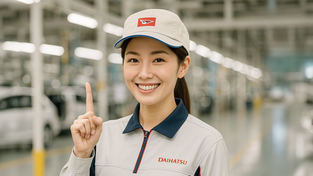ダイハツ期間工の女性