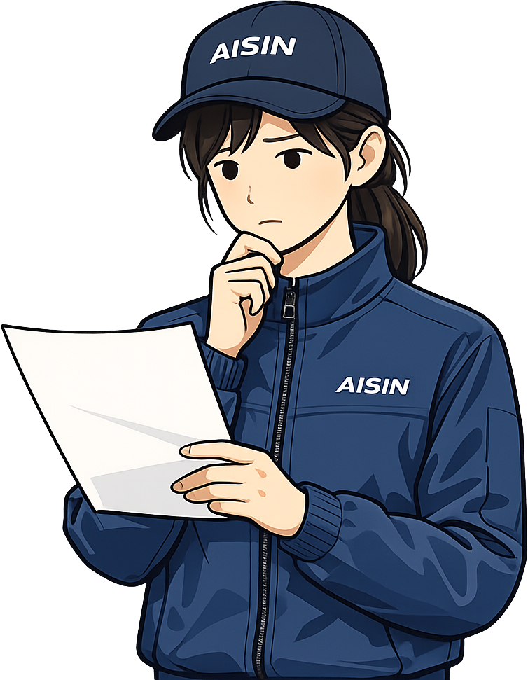 アイシン期間工の女性