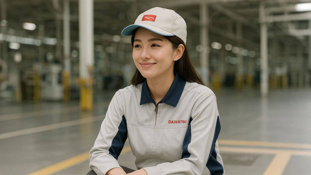 ダイハツ期間工の女性