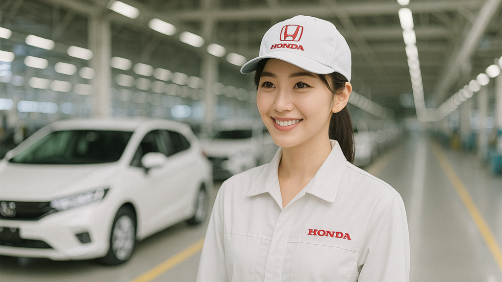 ホンダ期間工の女性