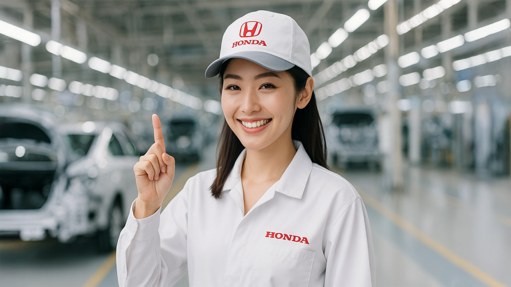 ホンダ期間工の女性