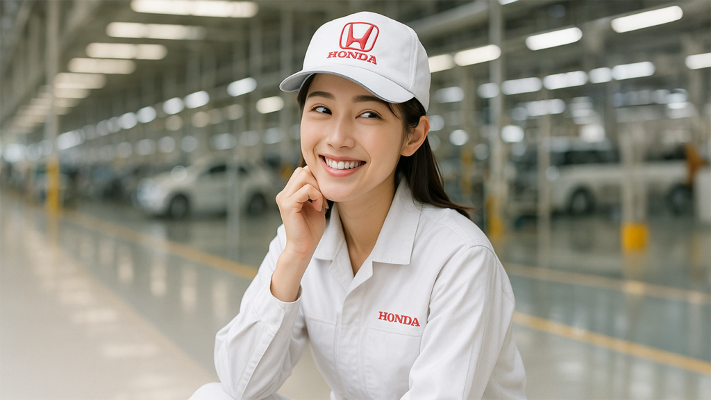 ホンダ期間工の女性