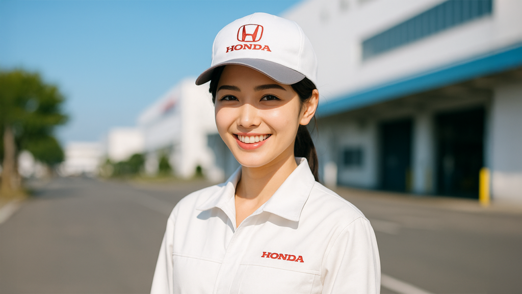 ホンダ期間工の女性