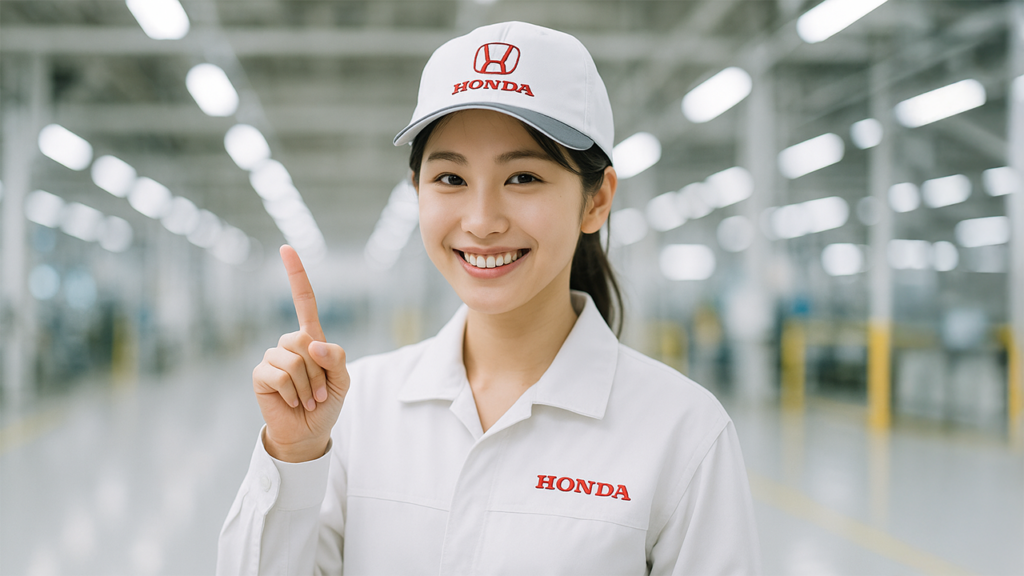 ホンダ期間工の女性