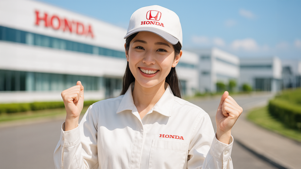 ホンダ期間工の女性