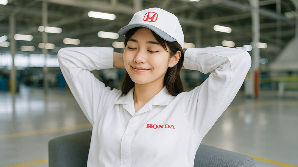 ホンダ期間工の女性