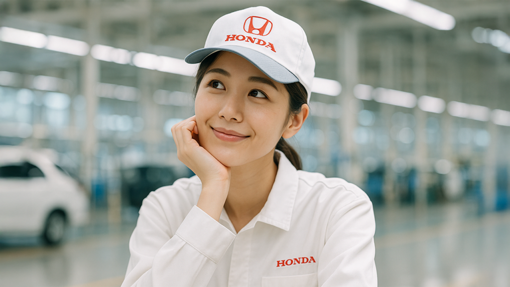 ホンダ期間工の女性