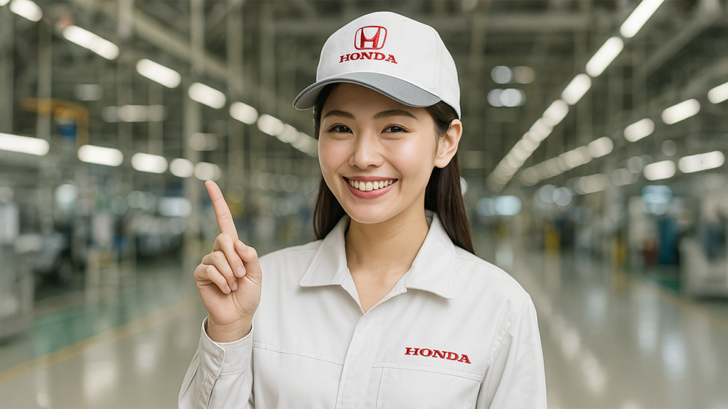 ホンダ期間工の女性