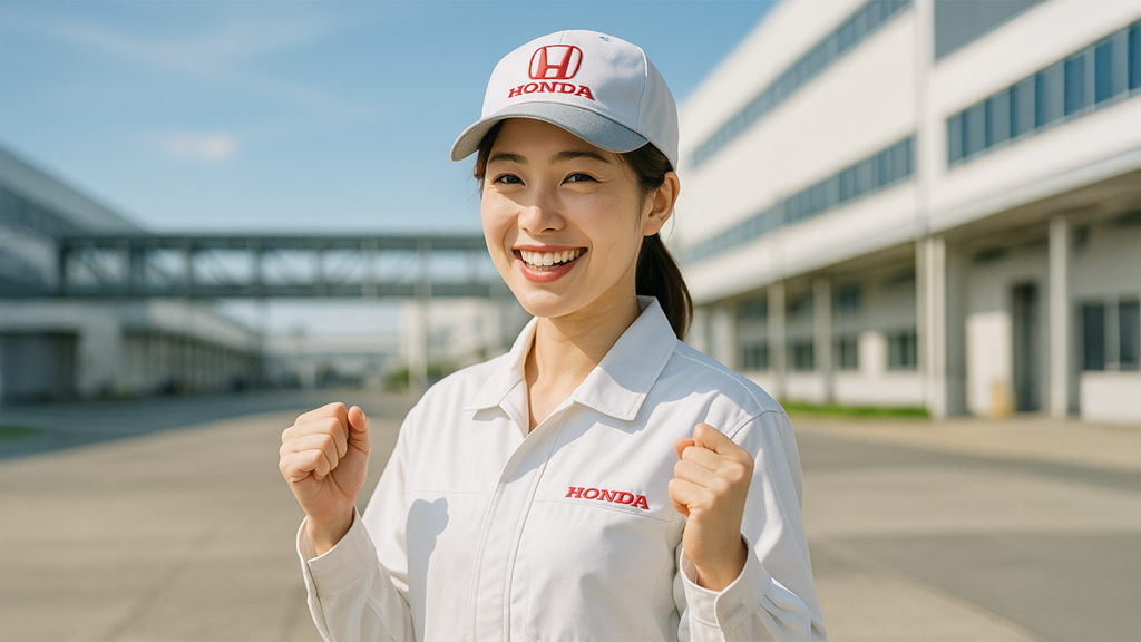 ホンダ期間工の女性