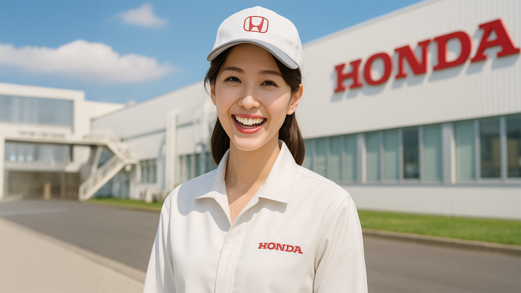 ホンダ期間工の女性