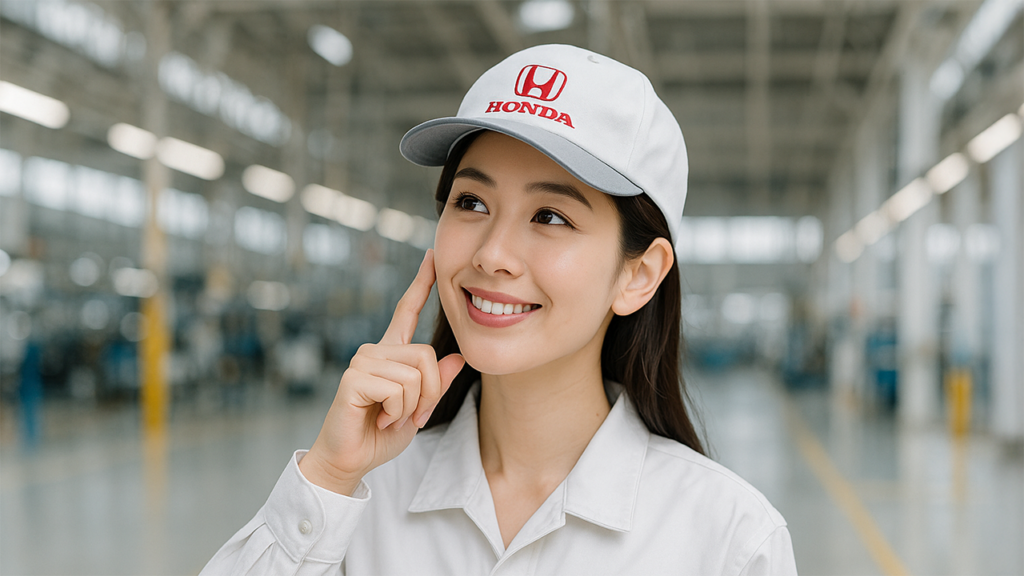 ホンダ期間工の女性