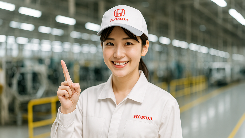 ホンダ期間工の女性