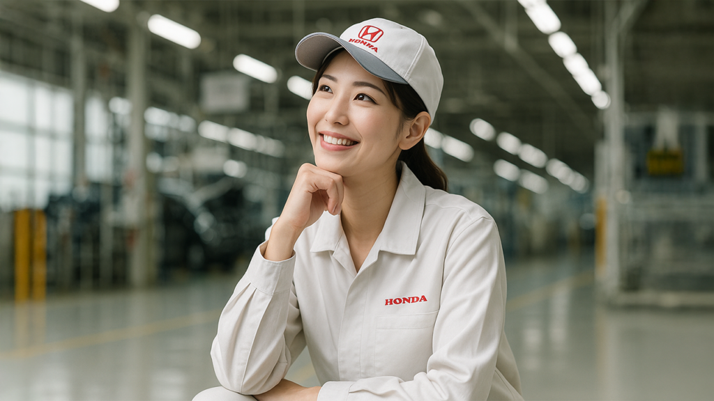 ホンダ期間工の女性