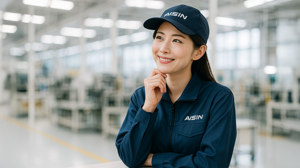 アイシン契約社員の女性