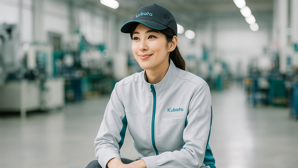 クボタ期間工の女性