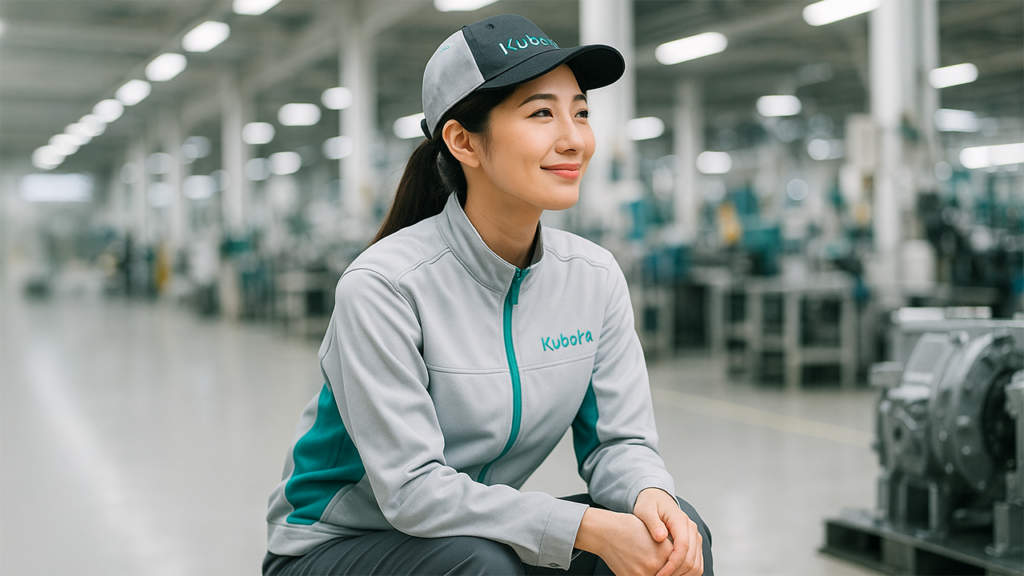 クボタ期間工の女性