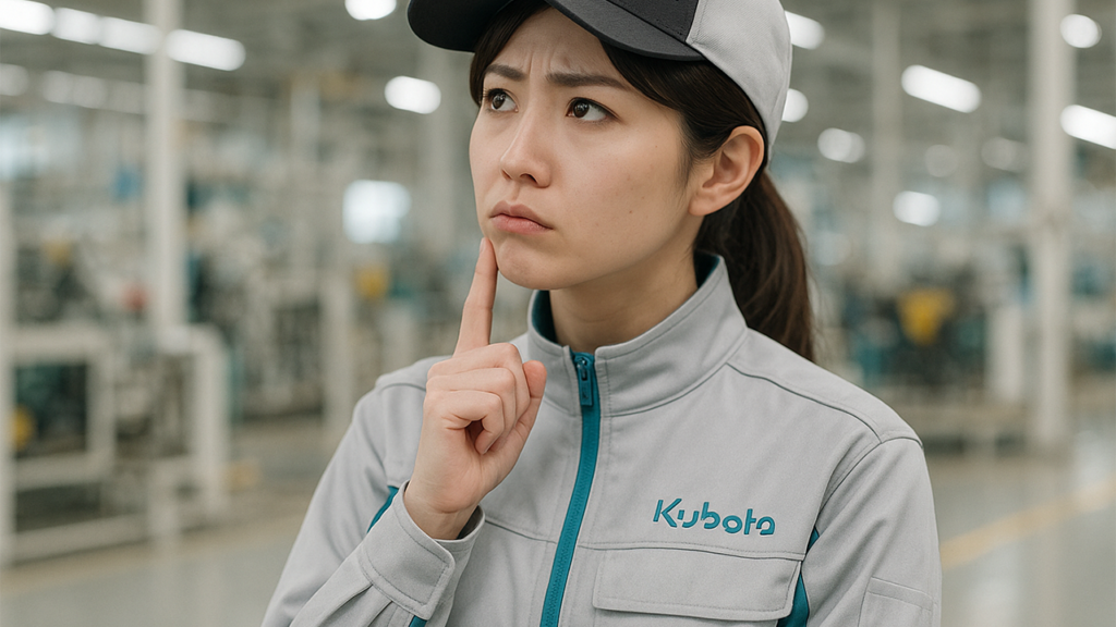 クボタ期間工の女性