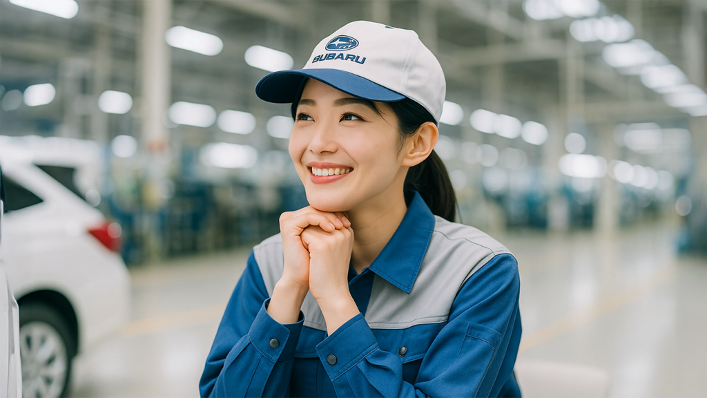 スバル期間工の女性