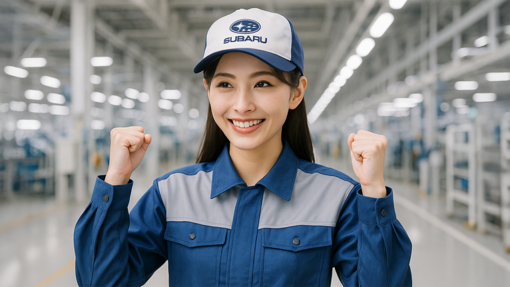 スバル期間工の女性