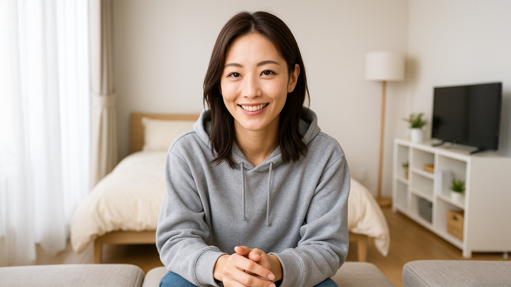 寮住まいの女性