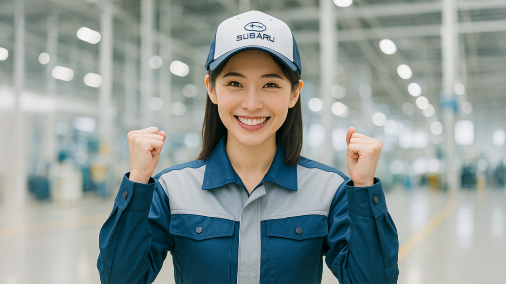 スバル期間工の女性