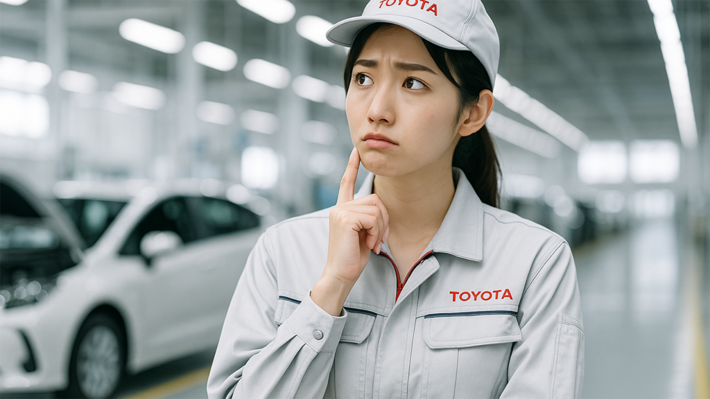 トヨタ期間工の女性