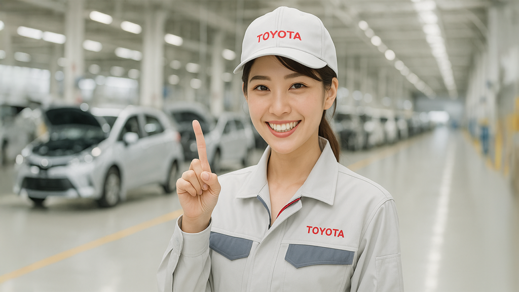 トヨタ期間工の女性
