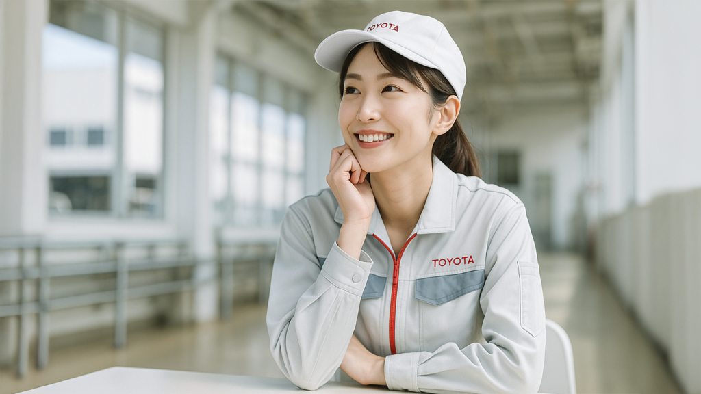 トヨタ期間工の女性