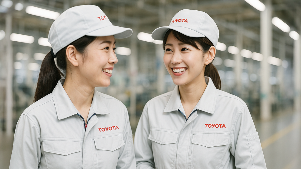 トヨタ期間工の女性